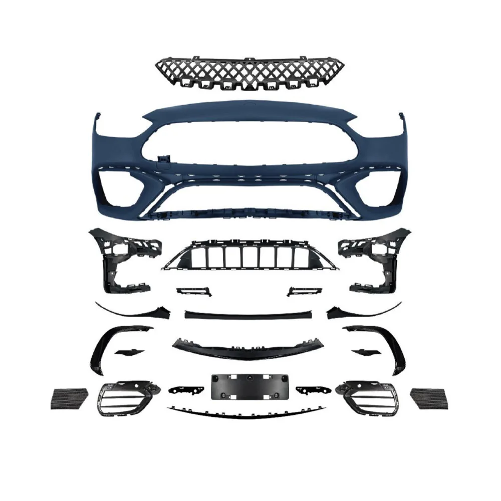 Factory Supply Aftermarket Front Bumper Assy Aftermarket Modification for W206 2022-2026 Upgrade to AMG63S 2022-2026