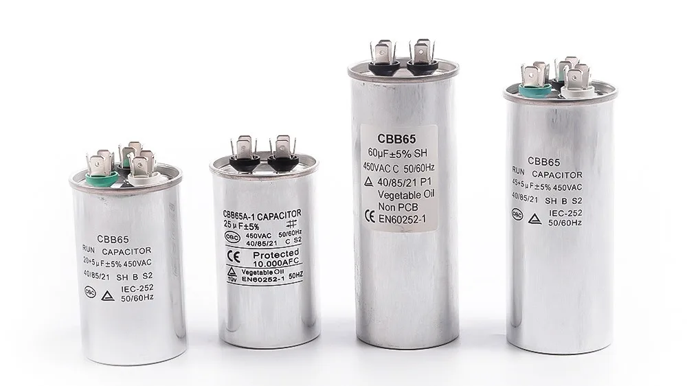 Ac Capacitor 40 70 50 60hz Cbb65 Round Type Cbb65 Capacitor Buy Ac