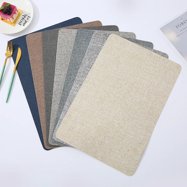 Custom Plastic Dining Table Place Mat for Home for Parties and Weddings-E-commerce Product