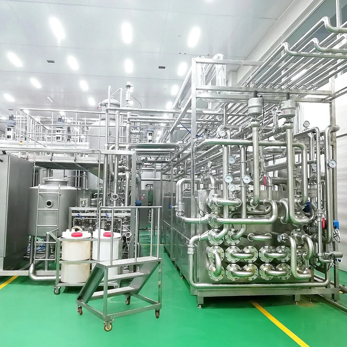 Cow Milking Equipment for Large Scale Processing Line Dairy Milk Processing Machine