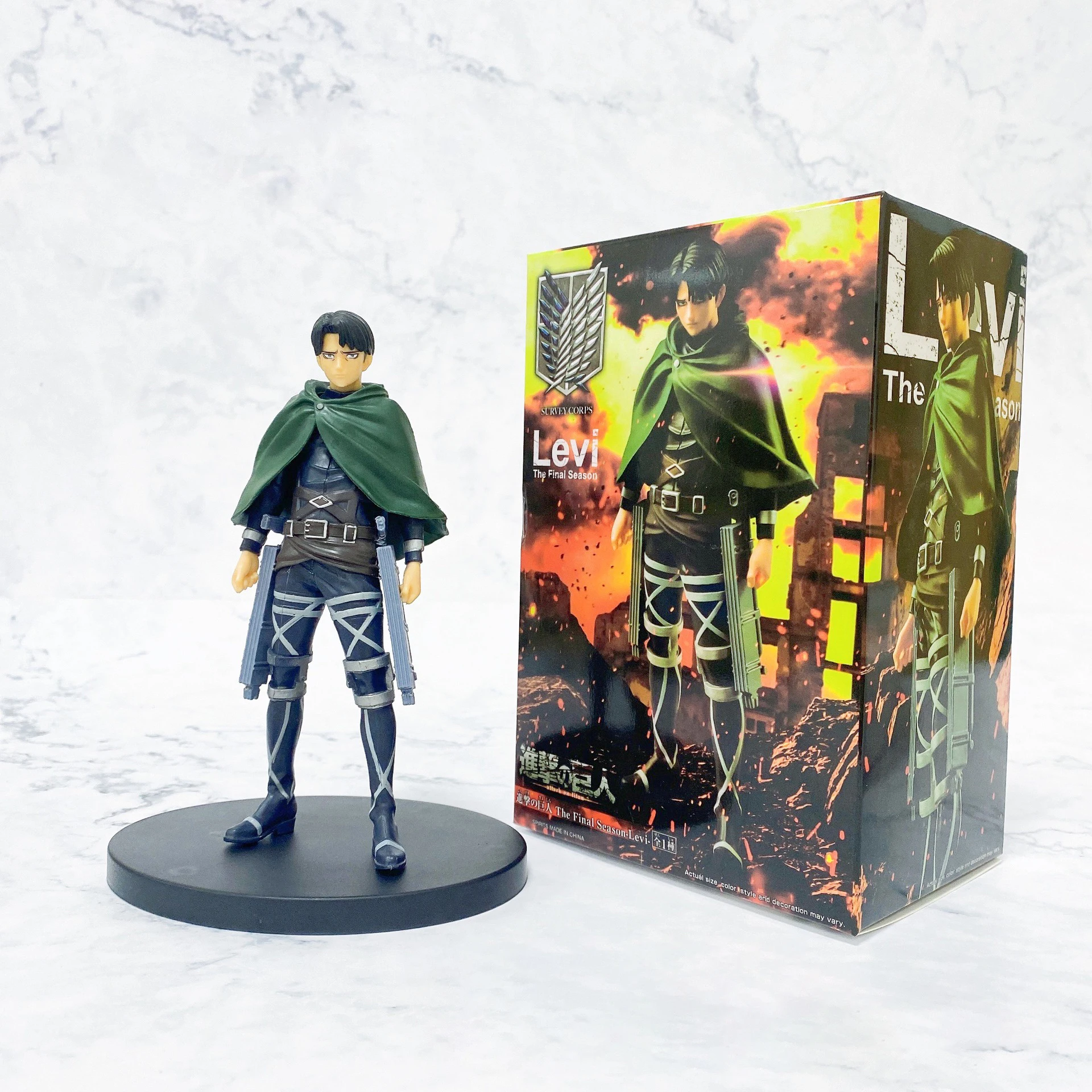 Source Hot sale attack on Titan branch battle scene soldier boxed