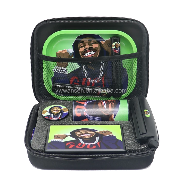 2023 New Custom Herb Grinder Storage Jar Digital Scale Portable 8 In 1