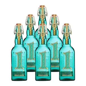Beijing 43 Degree Zhenpin 20-year-old Niu Lanshan Green Strong Aroma Baijiu 500ml*8 bottles