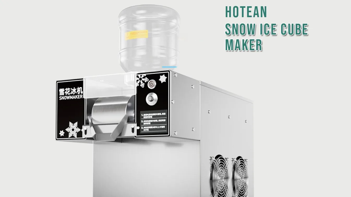 Hotean Oem Snowflake Makers Fast Milk Snow Ice Machine Commercial