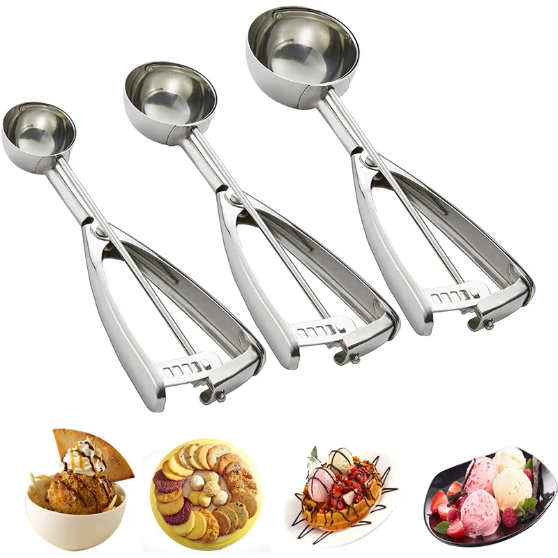 3 size multipurpose mini, scoop cookie