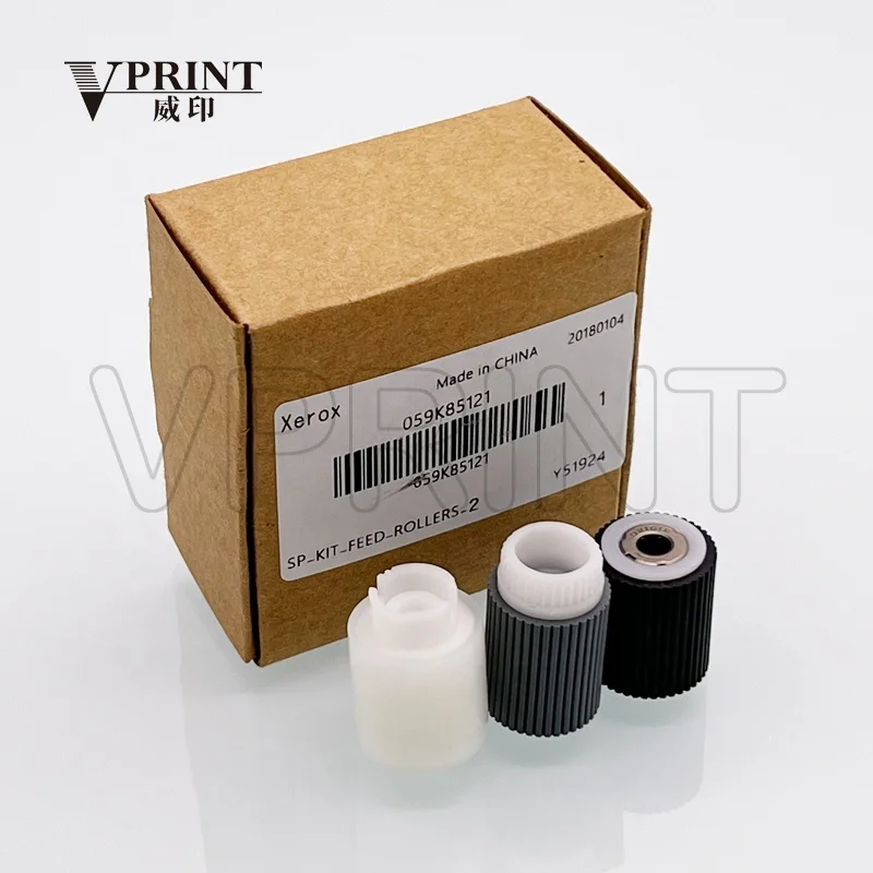 Xerox Work Centre 5845 5855 5865 5875 5890 5945 ਪ੍ਰਿੰਟਰ ਸਪੇਅਰ ਪਾਰਟਸ ਲਈ ਅਨੁਕੂਲ ਨਵਾਂ 059K85120 059K85121 ਡਾਕ ਫੀਡਰ ਰੋਲਰ ਕਿੱਟ
