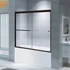 Verre transparent + Profil noir