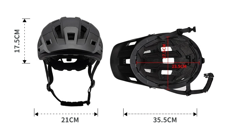 Manufacturer Dual Shell Lightweight MTB Mountain Bike Bicycle Helmet for Adults Men Women