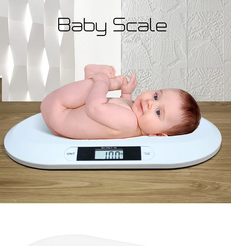 Smart 20KG Digital Weight Baby Scale Infant Electronic Weighing Device ABS Material Battery-Powered 30kg Maximum Weight Digital - Image 6