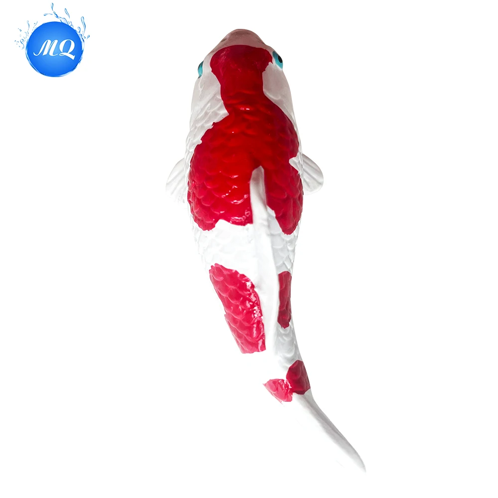 Plastic Solid Asian Fish Model Koi Model Toy Fresh Water Fish Decoration Carp Child Cognition Asian Carp Education Beach Fish