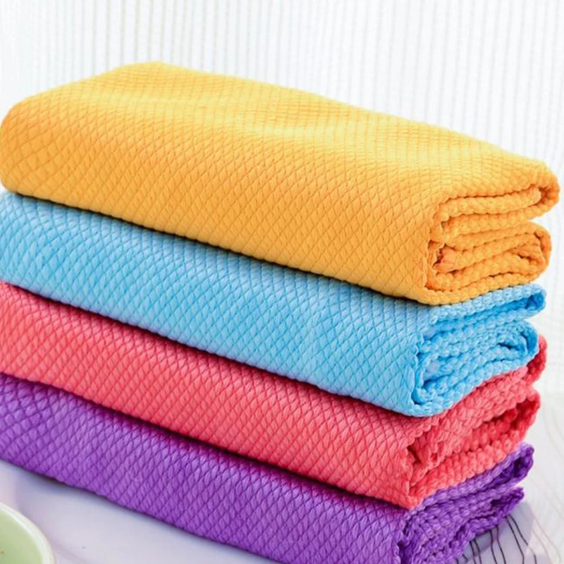 magic window windshield cloth kitchen cleaning towels fish