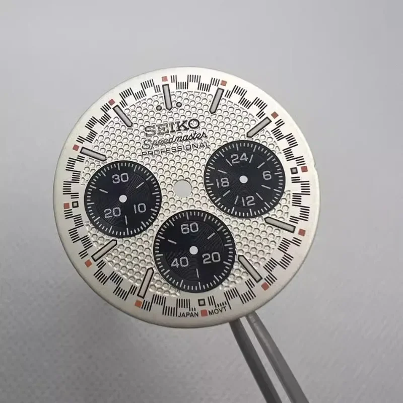 Seiko Watch Modification - Honeycomb Dial 32.6MM Double Scale