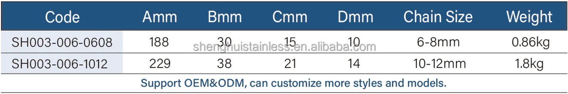 product heavy duty 316 stainless steel twist connector  boat anchor chain connector marine mooring double anchor swivel connector-3