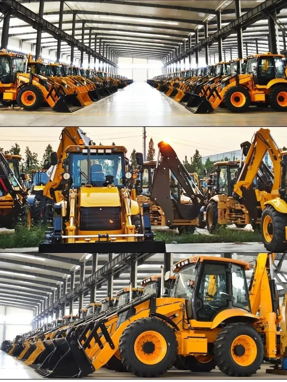 Goodway Zebra 4x4 Wheel Backhoe Loader Euro 5 EPA Compliant YUNNEI ...