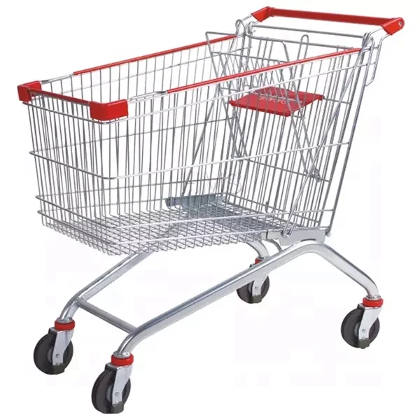 Supermarket Shopping Trolley Convenience Store Shopping Cart Hand Push ...