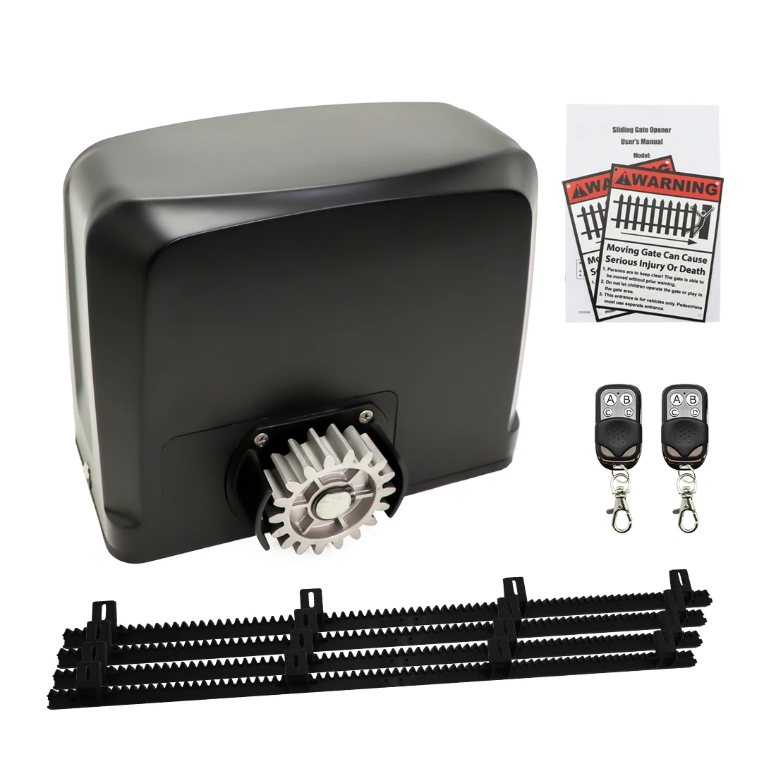 Lockmaster Residential 8003000kg Gear System Electric Sliding Gate