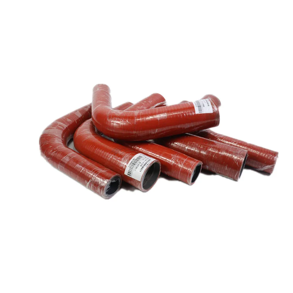 Delong m3000 For Weichai WP7 DZ93259535815 cooling system radiator water outlet hose shacman truck parts_1