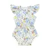 Blue Donkey Bear Print