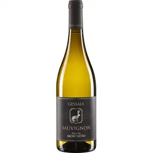 Italian DOC Sauvignon White Wine Sweet and Dry Taste for White Meat and Fresh Salads 6 Bottles Bulk Box for Aperitif