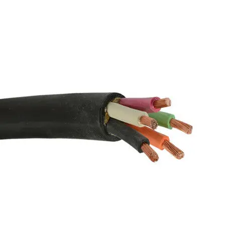 Flexible Cable 3x12AWG 3x10AWG 4x10AWG 4x8 AWG 600V SOOW Rubber Cable