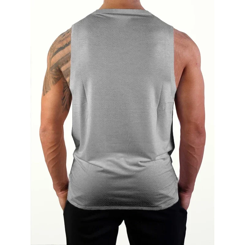 Muscleguys Gym Clothing Mens Bodybuilding Tank Top Summer Quick Dry ...