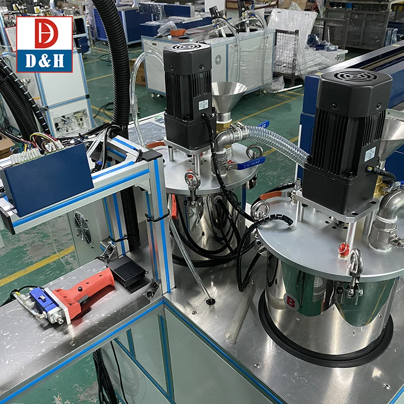 High Viscosity 2 Component Polyurethane Dispenser Meter Mix Dispense System