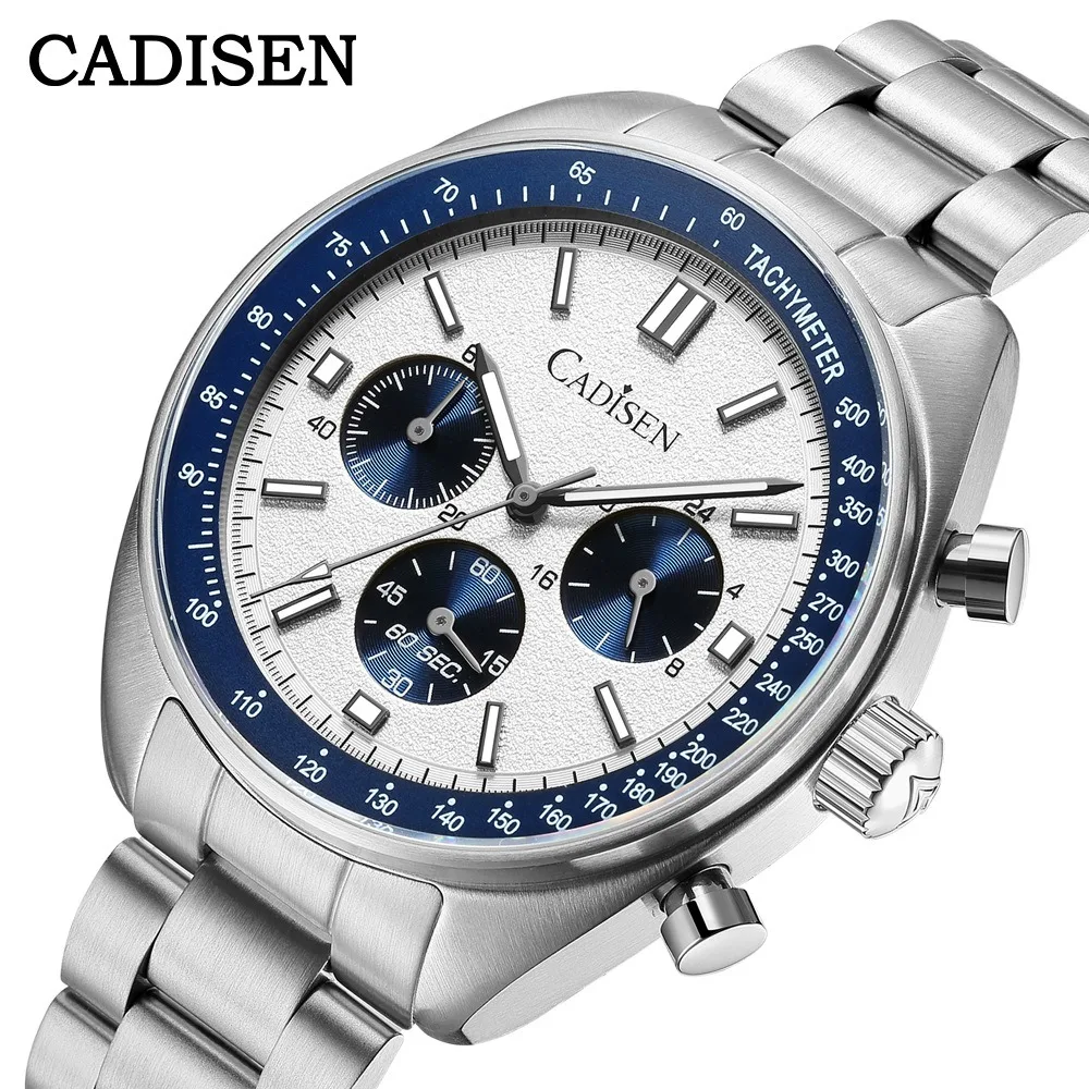 CADISEN 7063 Luxury Men's Watch - Quartz Chronograph