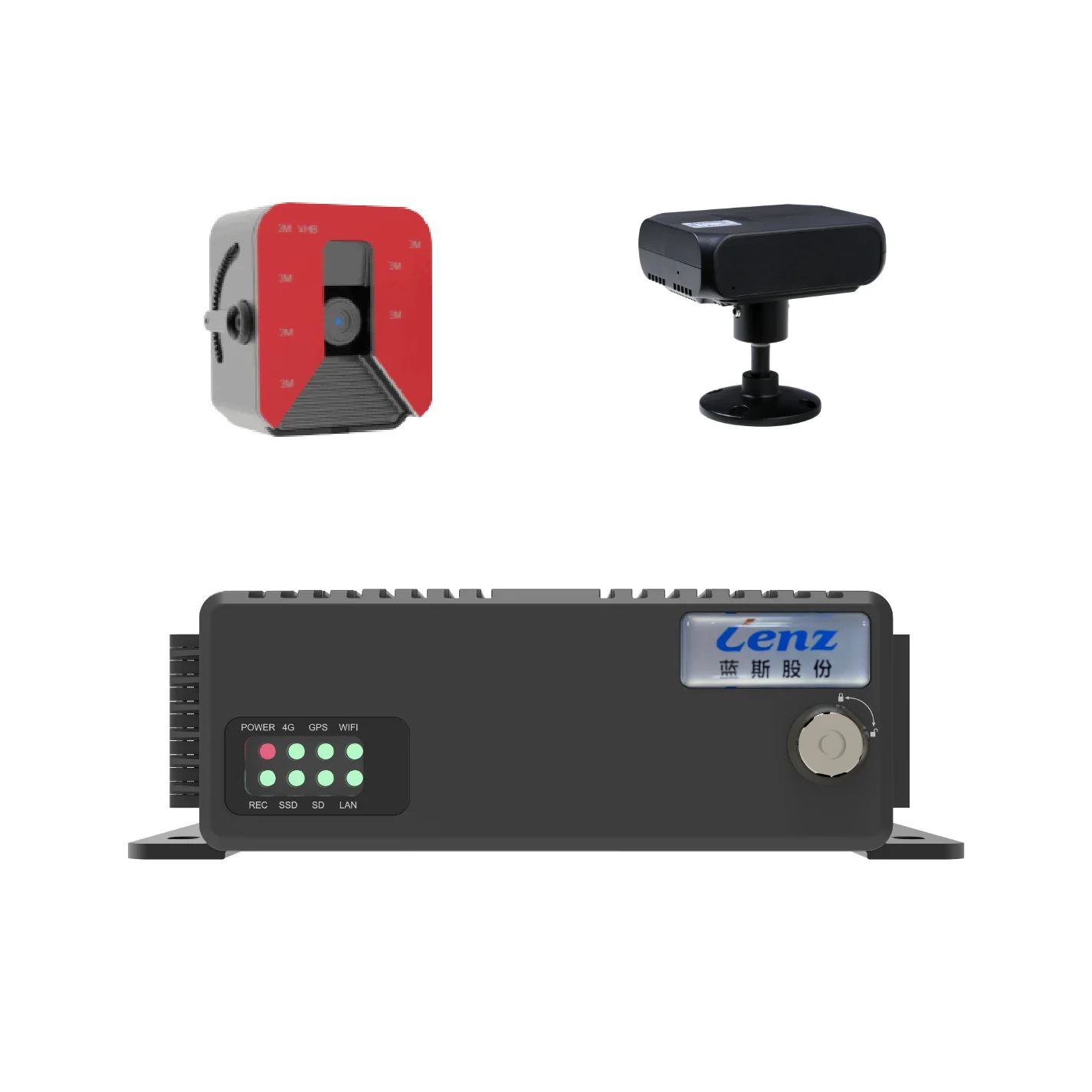 ADAS and Driver Fatigue Camera Set  for Distracted Driving Detecting and Anti Sleep System