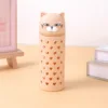 Motif cœur kaki clair