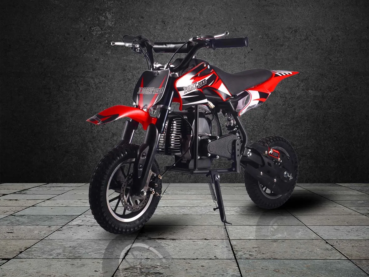 New Style 2-stroke Mini Gas Bikes Hand Pull Start Mini Dirt Bike ...