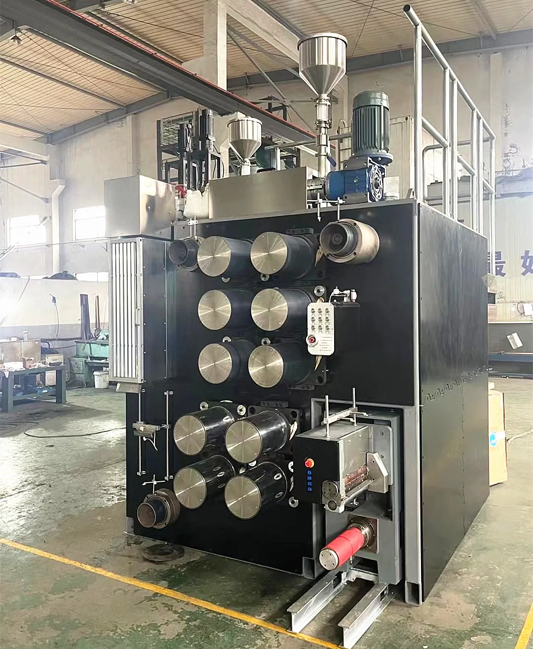 Polyester POY FDY Yarn Flexible Lab Mini Spinning Machine for New Material