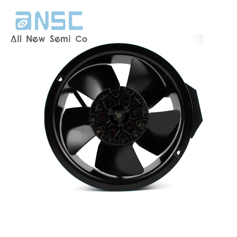 Original Axial flow fan W2E143-AB15-01 17251 115V 26/33W 294.2CFM 3300RPM 58dBA Metal Computer fan