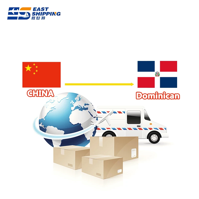 East Shipping Agent To Dominican Chinese Freight Forwarder Logistics Agent Express Services Shipping Clothes China To Dominican