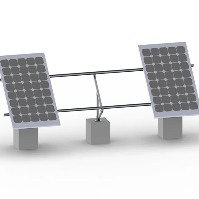 Adjustable Solar Panel Mounting Structure Pole Mounted Solar System ...