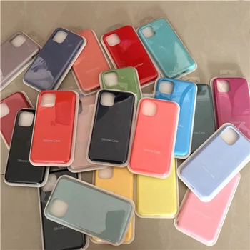 Luxury Liquid Silicone Cell Phone Case Custom Back Cover Case For iPhone 13 13 Pro 12 12pro Max X XR XS MAX 6 6s 7 8 Plus