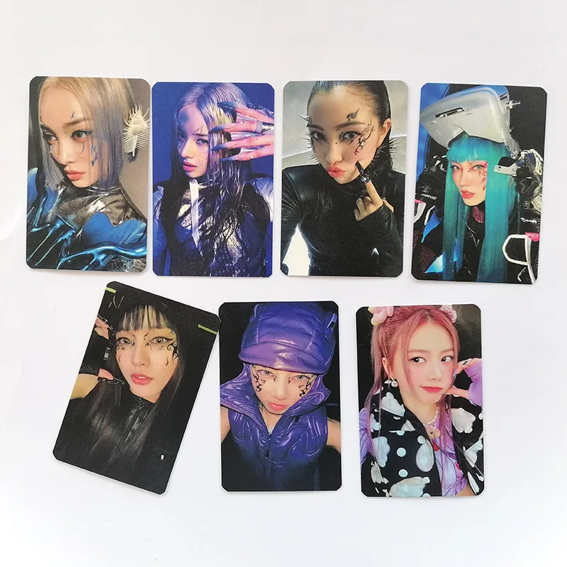 7Pcs/Set KPOP XG NEW DNA Album Fashion Lomo Cards COCONA JURIN