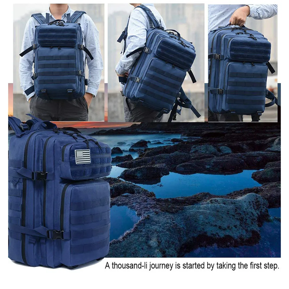 FREE SAMPLE Men and Women Practical Assault Backpack 45L Training Assault Bag Practical Big Backpack