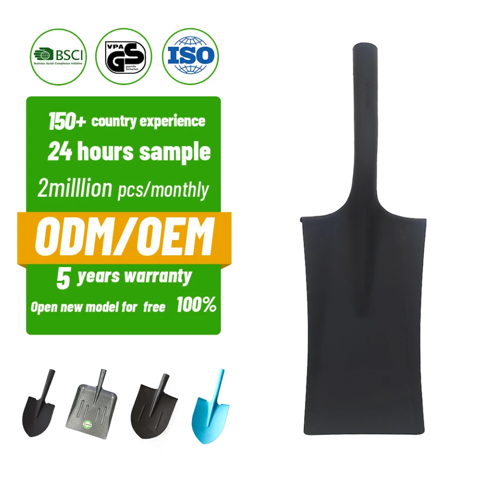 인기 판매 농업용 도구 정원 삽 스패이드 헤드(나무/강철/유리섬유 핸들)