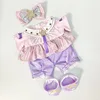Conjunto de culotte cielo estrellado rosa