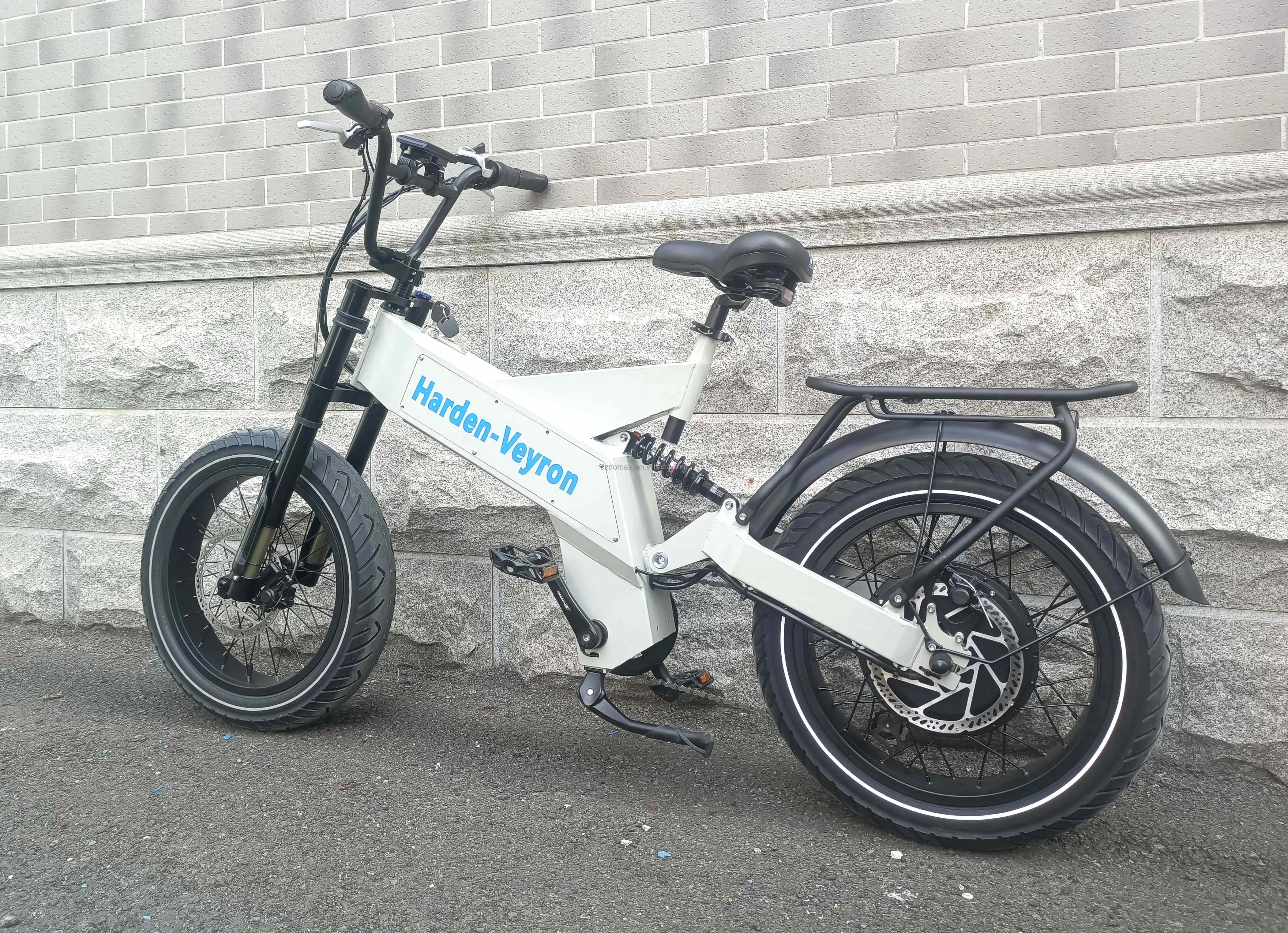 High-Performance 48v3000w Fat Tire Electric Bike 48V 30Ah Qmwheel V20  Fatbike Topsale Fatbike 250 w