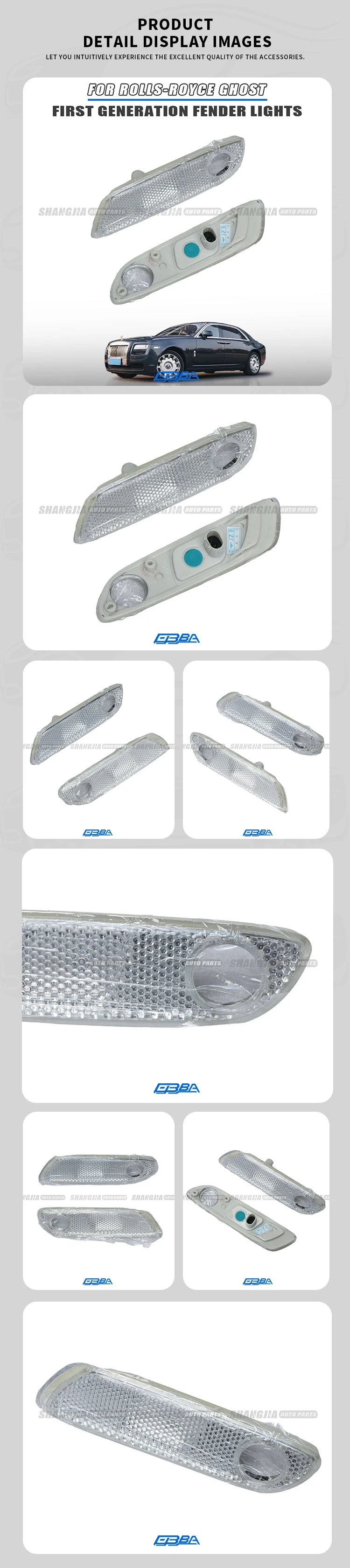 oem used parts turn signal light lamp for rolls royce ghost 1st -2