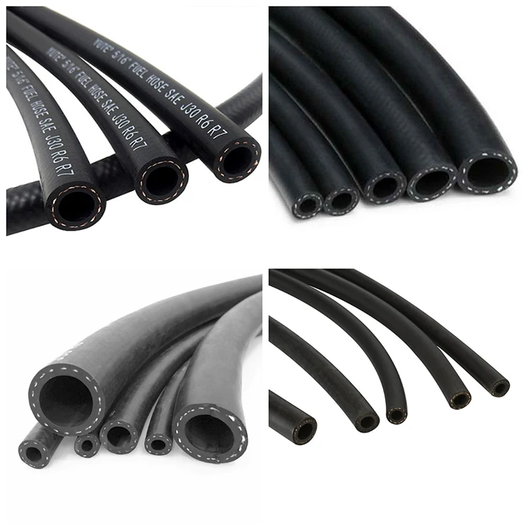 Customized Size Nbr Hose Diesel Flexible Braided Oem Rubber Fuel Line ...