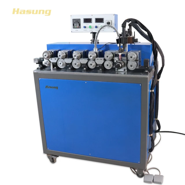 Automatic Hollow Pipe Welding Machine Double Head Jewelry Making Gold Silver Hollow Tube Welder