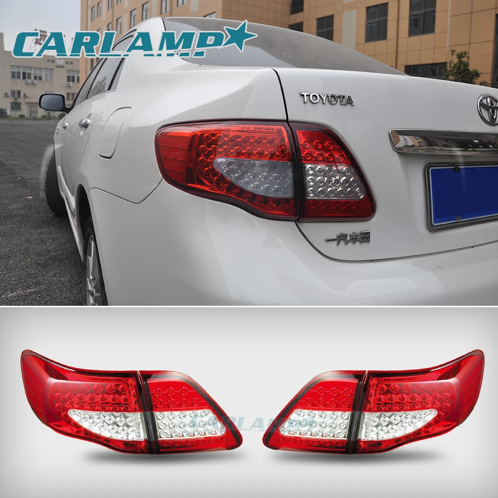 Vland LED Tail Lights For 2011-2013 Toyota Altis Corolla 10th Gen (e140 Wide Body) Rear Brake Lamps I.1258278826
