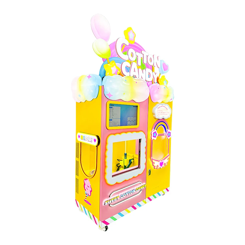 Multiple Payment Methods Cotton Candy Machine for Corporate Events