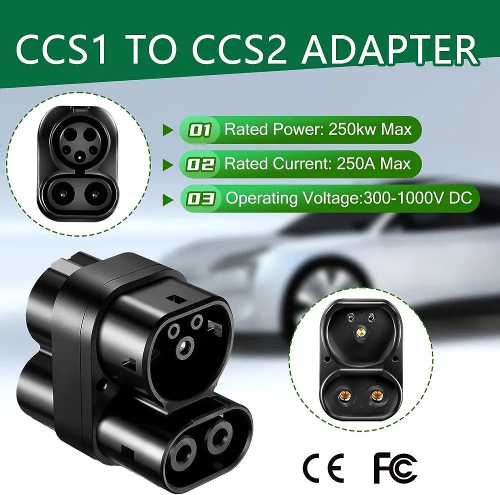 Cs1 To Ccs2 Adapter 1000vdc 150a Ccs1 Charger To Ccs2 Ev Charging ...