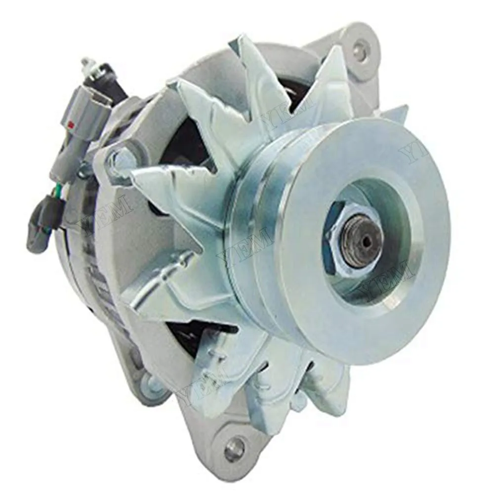 24V 50A Alternator 8980890630 8980890631 for Isuzu Engine 4LE1 John Deere Excavator 75D 85D