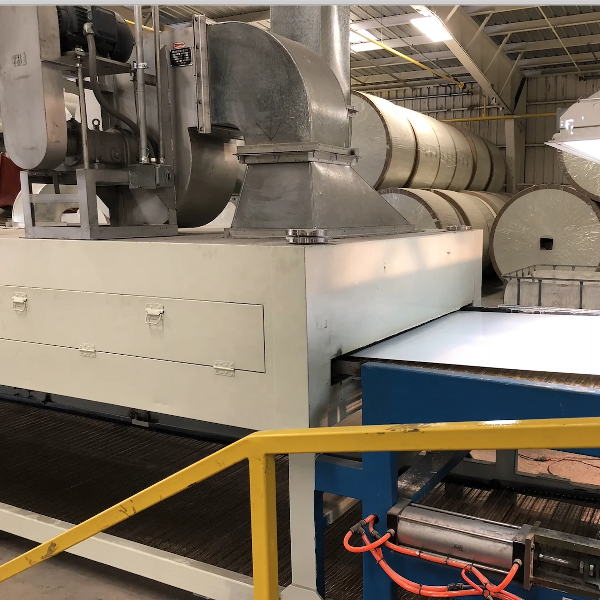 High-Speed Automatic Gelatin Sheet Production Line Core Components Include PLC and Pump