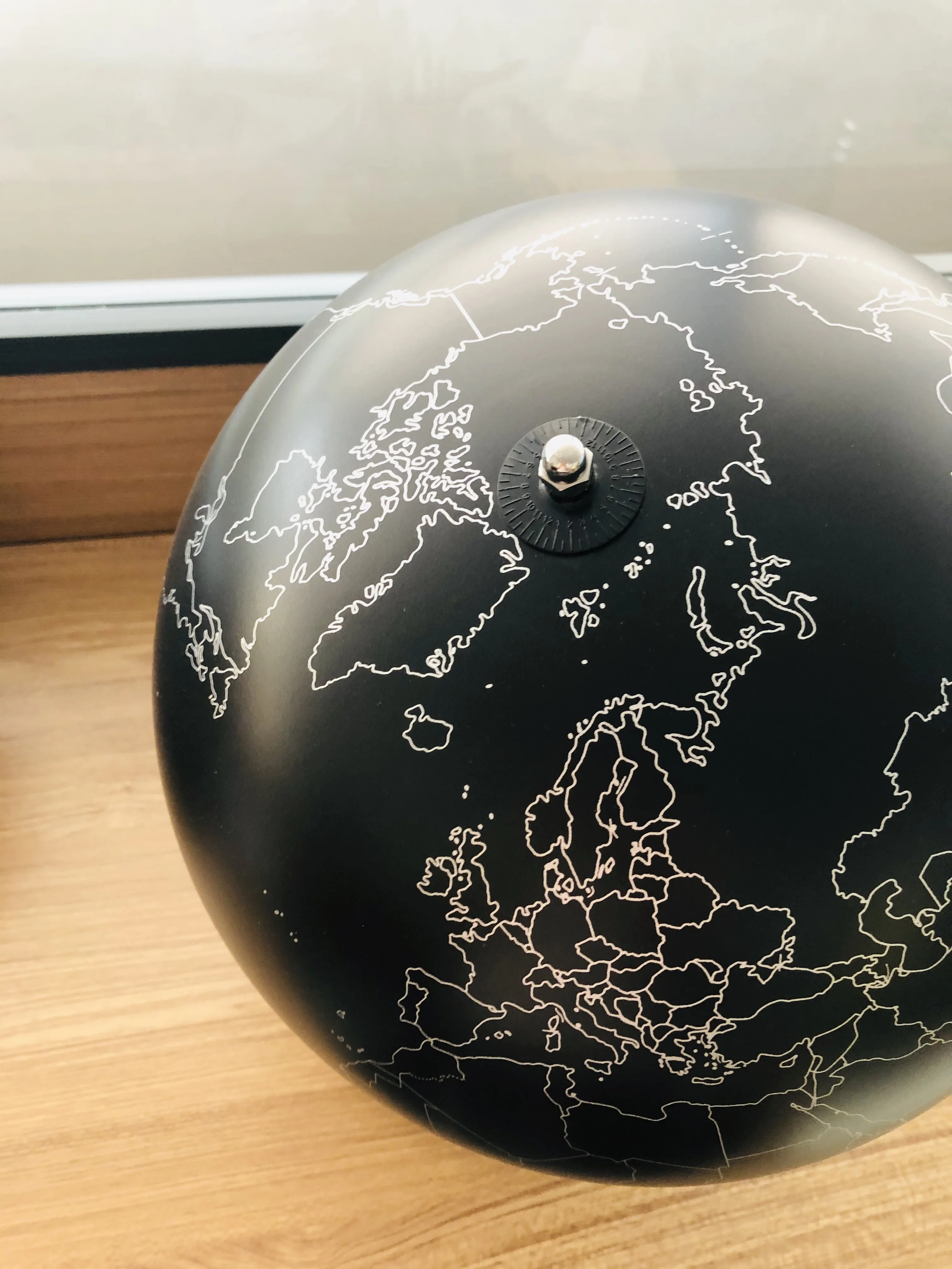 Classic World Globe For Office School Geography Rotating Map Globe