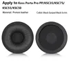 1pcs Protein leather-Black Earpad Black Scrim